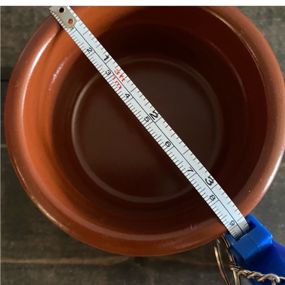 Cermer terracotta mini ramekins Brown set of five oven freezer microwave safe - Picture 6 of 7